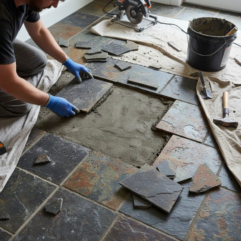 Marble Tile Repair in Kansas City, KS
